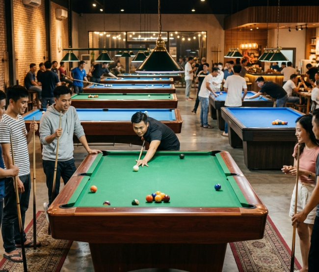 Buffalo Billiards Club – Địa điểm chơi bida tại Quận 12
